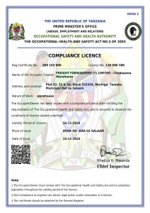 CHUDASAMA OSHA Compliance